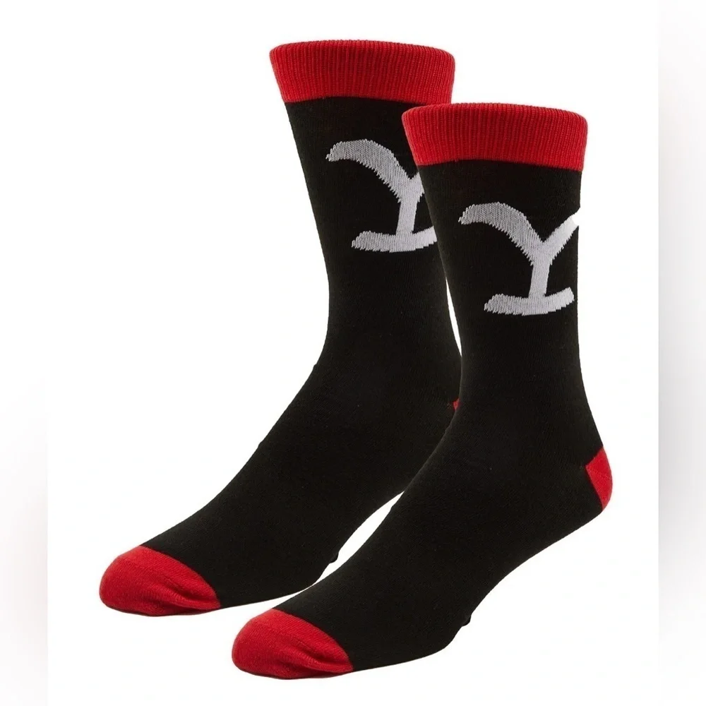 Yellowstone Men's 3pk Crew Socks
